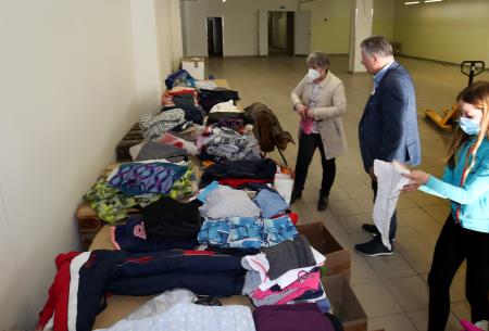 OBISK CENTRA ZA ZBIRANJE POMOČI UKRAJINI 12 FOTO LJUBO VUKELIČ